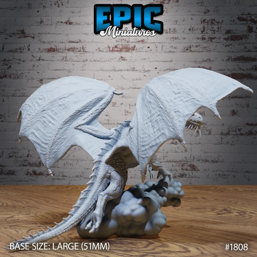 Adult Silver Dragon (Huge) - Image 2