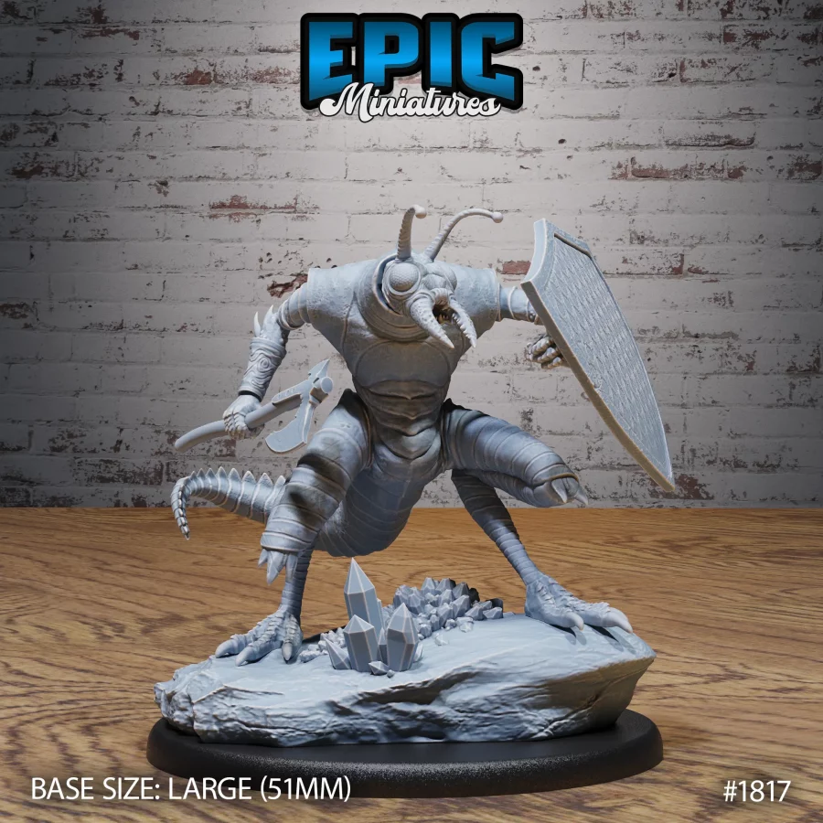 Ice Devil Axe & Shield (Large)