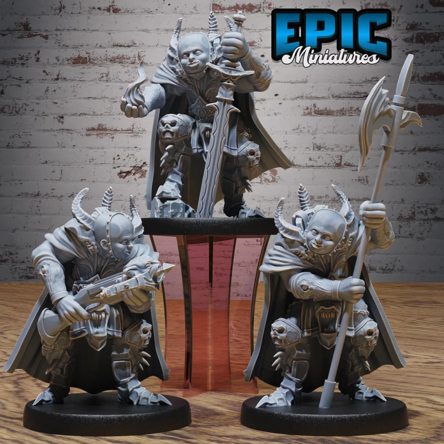 Legion Devil Helberd / Legion Devil Crossbow / Legion Devil Sword Set