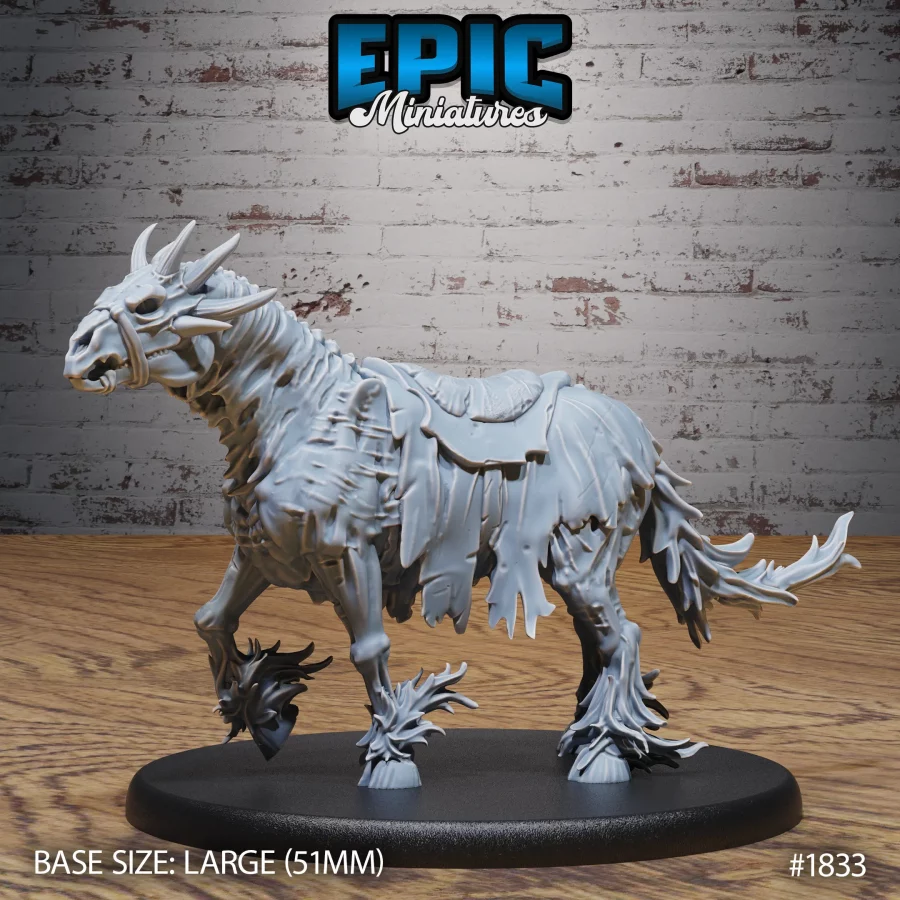 Dullahan Scythe & Horse (Large)