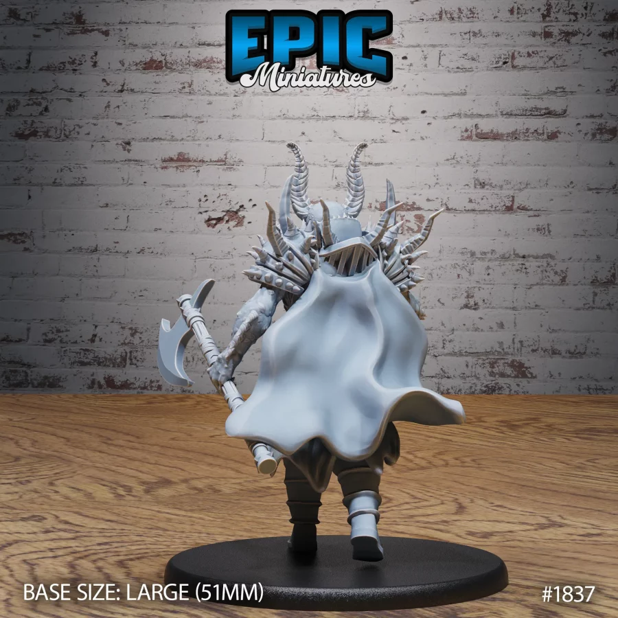Devil Warlord Axe / Devil Warlord Scythe / Devil Warlord Shield Set - Image 3