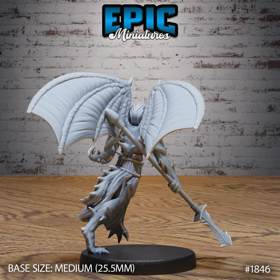 Winged Devil Army Spear (Medium) - Image 2