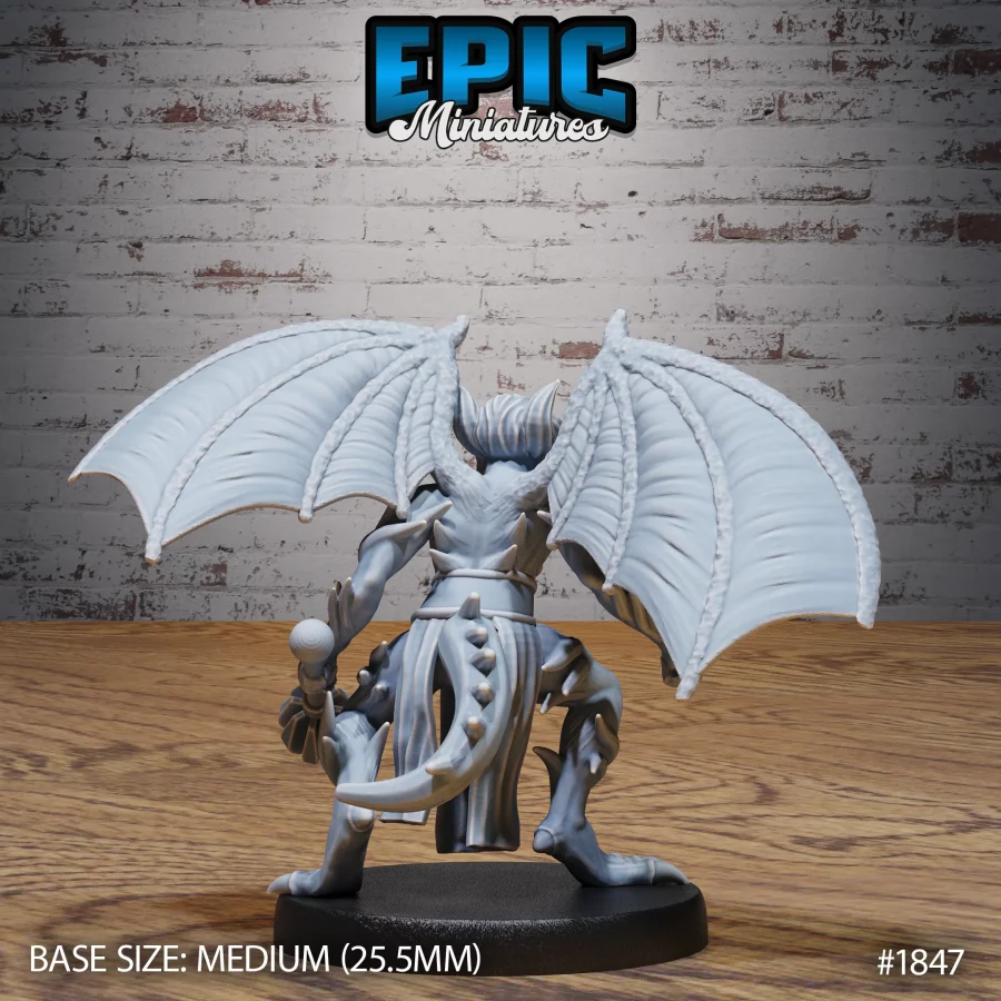 Winged Devil Army Mace (Medium) - Image 2