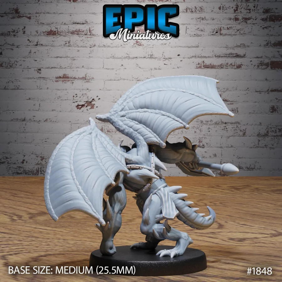 Winged Devil Army Axe (Medium) - Image 2
