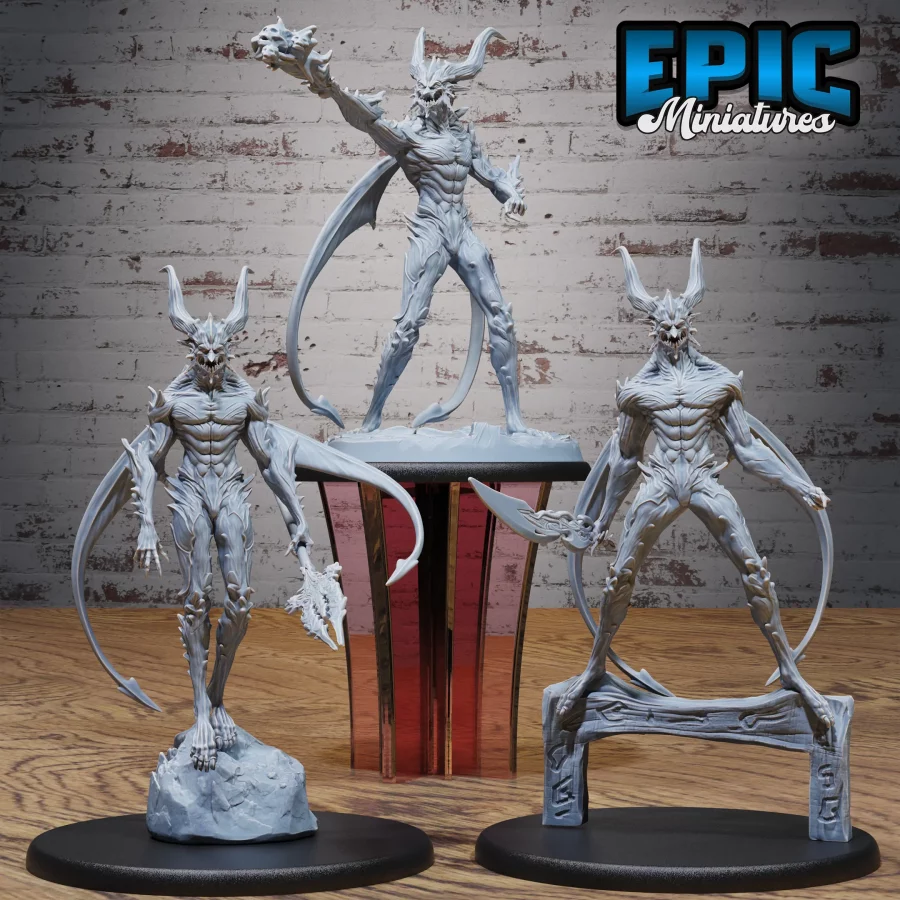 Arch Devil Spear / Arch Devil Sword / Arch Devil Magic Set