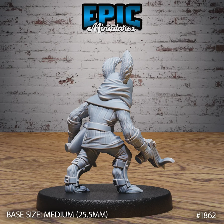 Bunny Paladin / Bunny Double Crossbow / Bunny Bard / Bunny Crossbow Set - Image 5