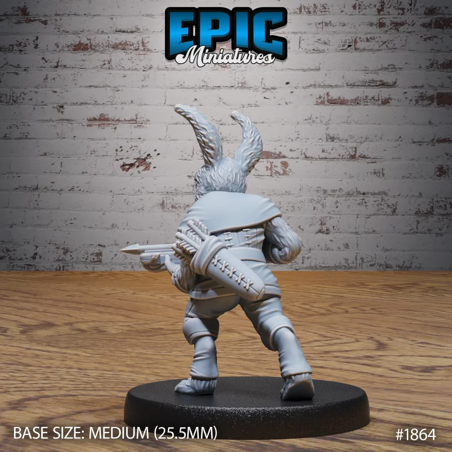Bunny Paladin / Bunny Double Crossbow / Bunny Bard / Bunny Crossbow Set - Image 9