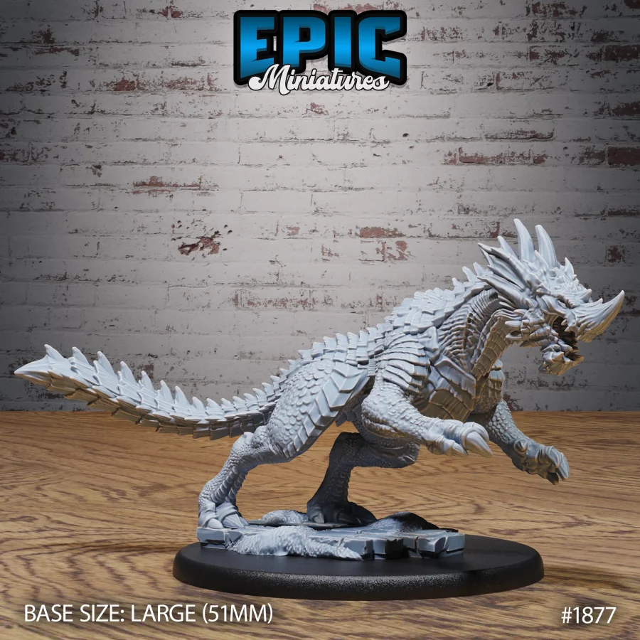 Blue Guard Drake Attacking (Large)