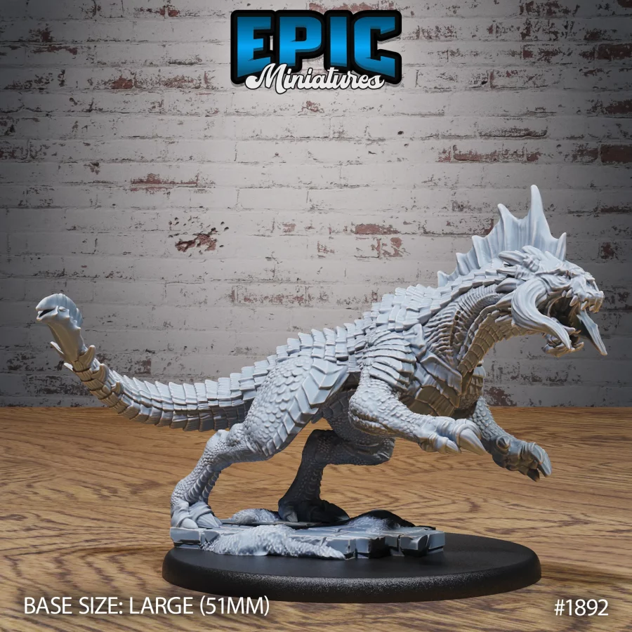 Black Guard Drake Attacking (Large)