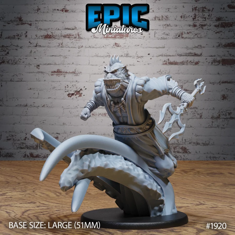 Marid Male Tentacle - 2 Variations (Large)