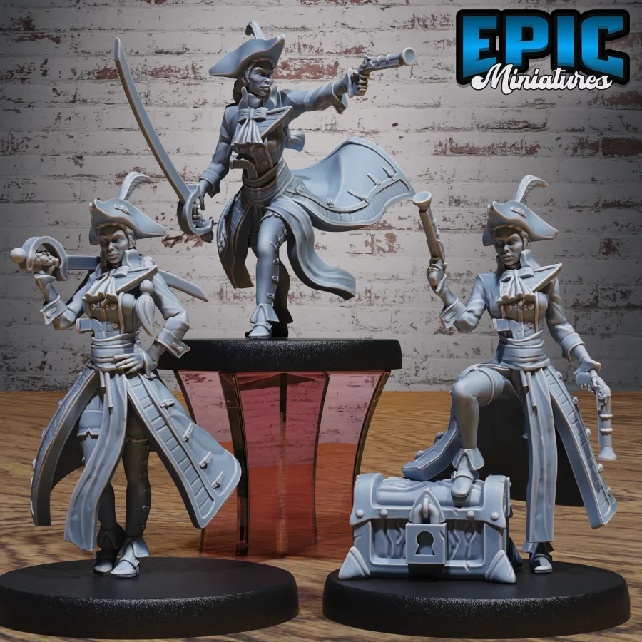 Veteran Captain Sword / Veteran Captain Shooting / Veteran Captain Treasure Set