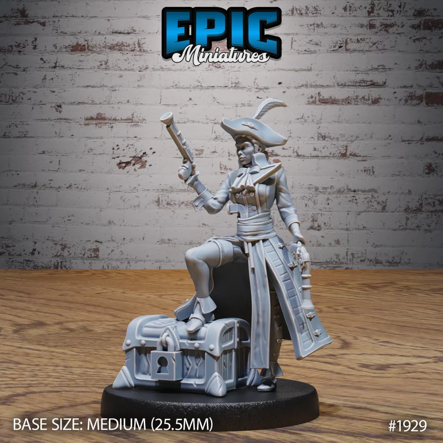 Veteran Captain Treasure (Medium)