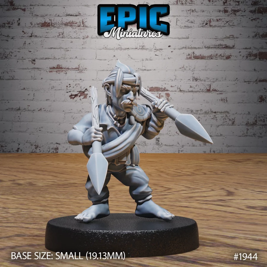 Gnome Pirate Spear (Small)