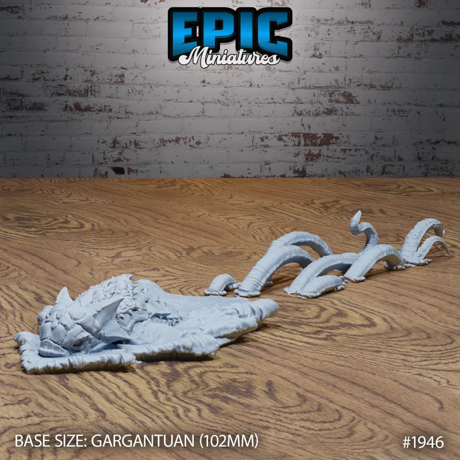 Kraken Classic Swimming (Gargantuan)