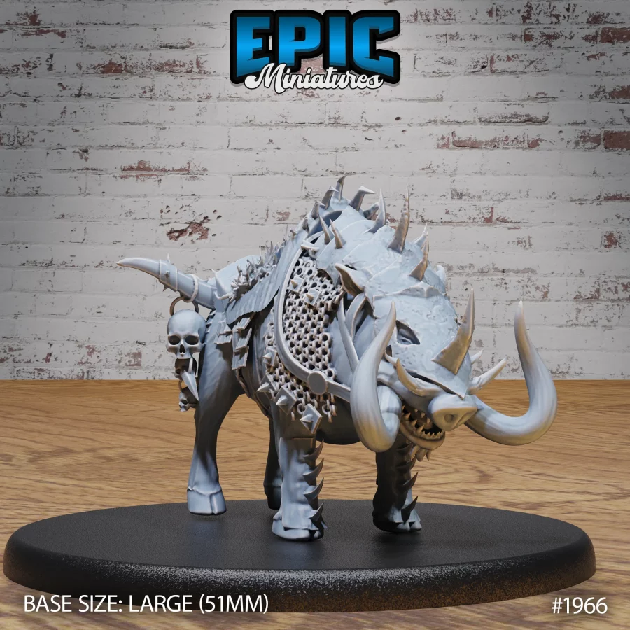 Forest Boar Mount (Large)
