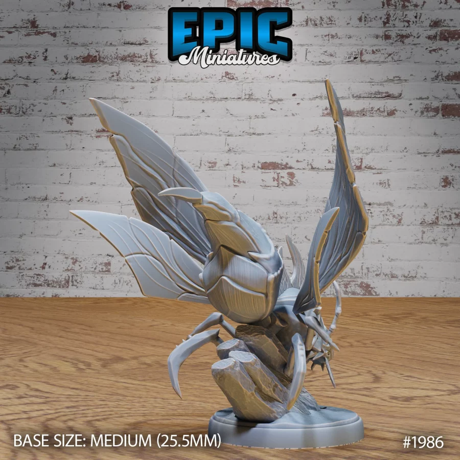 Giant Wasp Flying (Medium) - Image 2