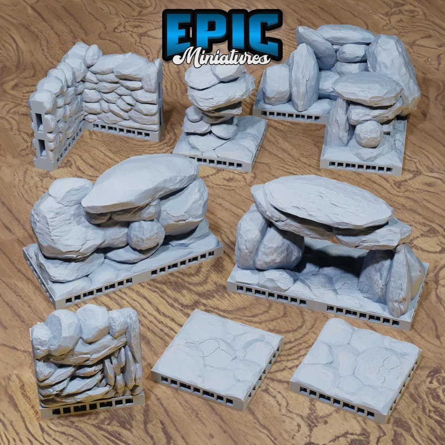 Modular Rock Tiles (OpenLOCK)
