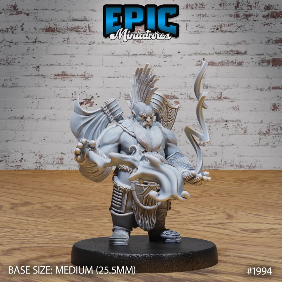 Dark Dwarf Blacksmith (Medium)