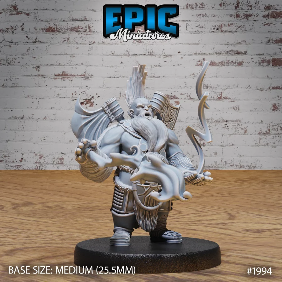 Dark Dwarf Blacksmith (Medium) - Image 3