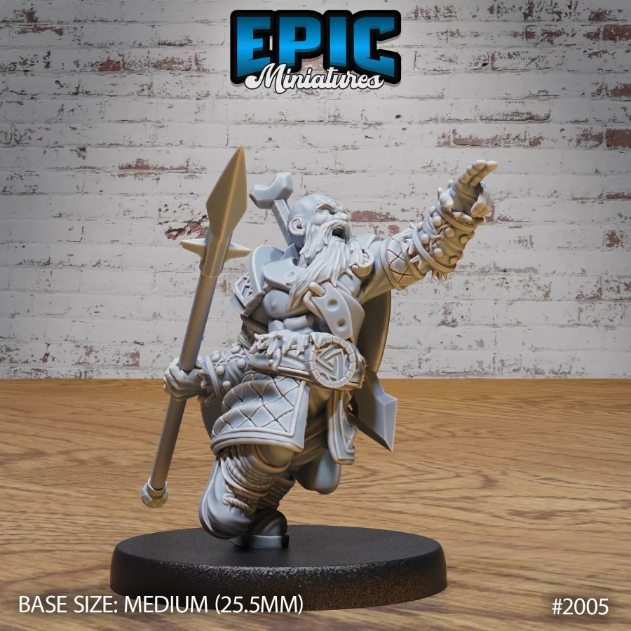 Dwarf Army Spear (Medium)