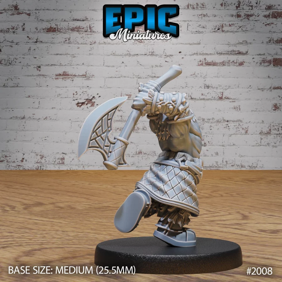 Dwarf Army Axe Thrower (Medium) - Image 2