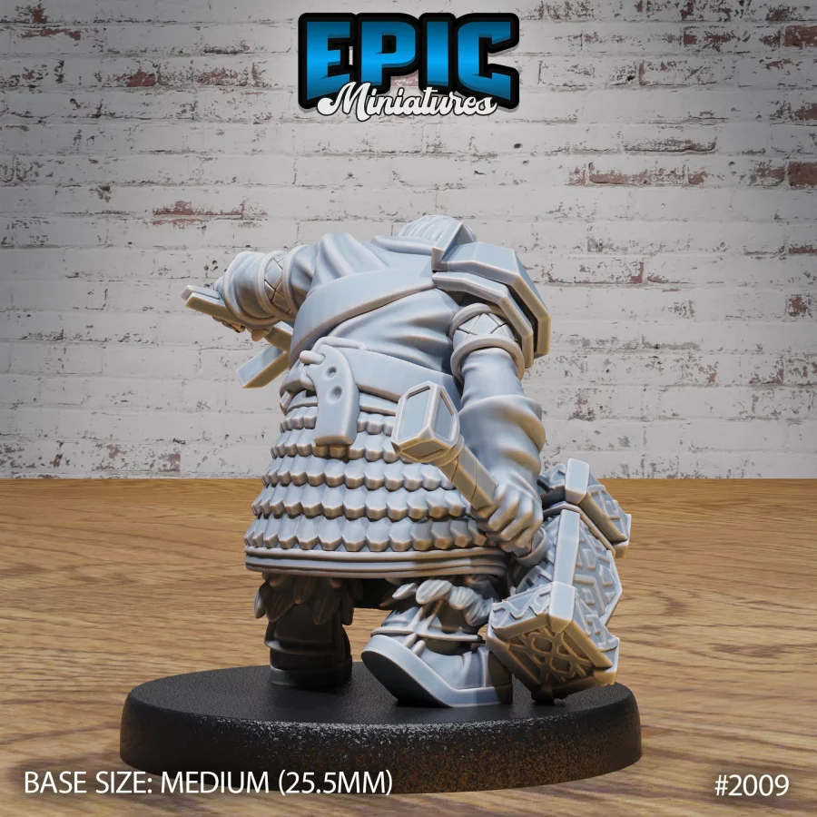 Dwarf Army Blacksmith (Medium) - Image 2