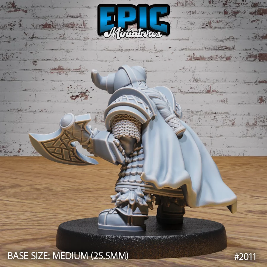 Dwarf Army Axe Warrior (Medium) - Image 2