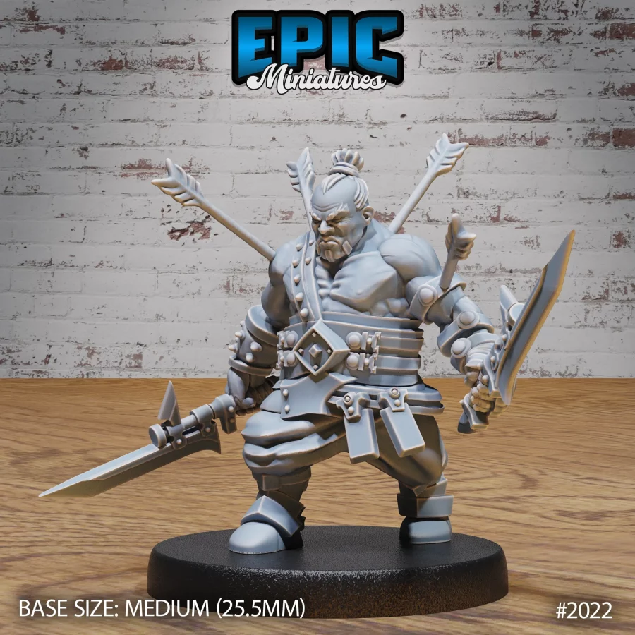 Bulky Dwarf Last Stand (Medium)