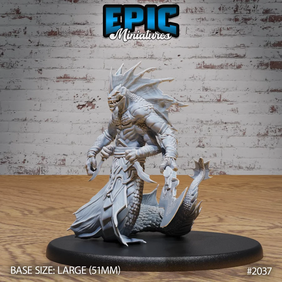 Marsh Naga Warrior (Large)