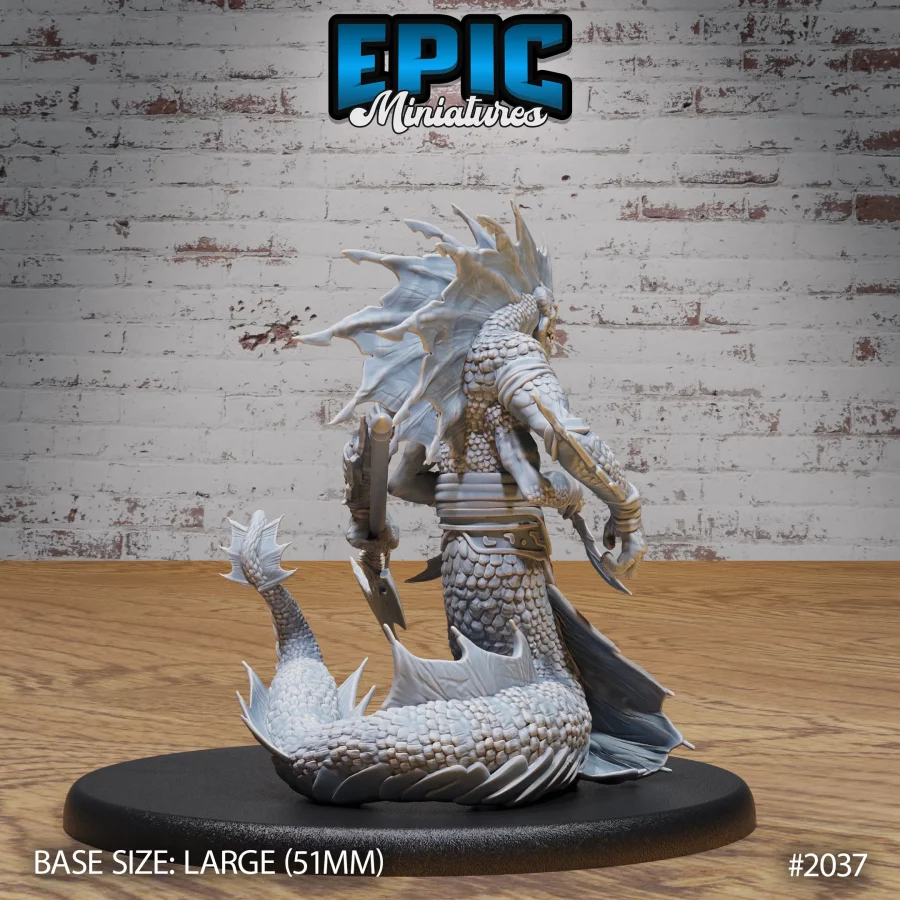 Marsh Naga Warrior (Large) - Image 2