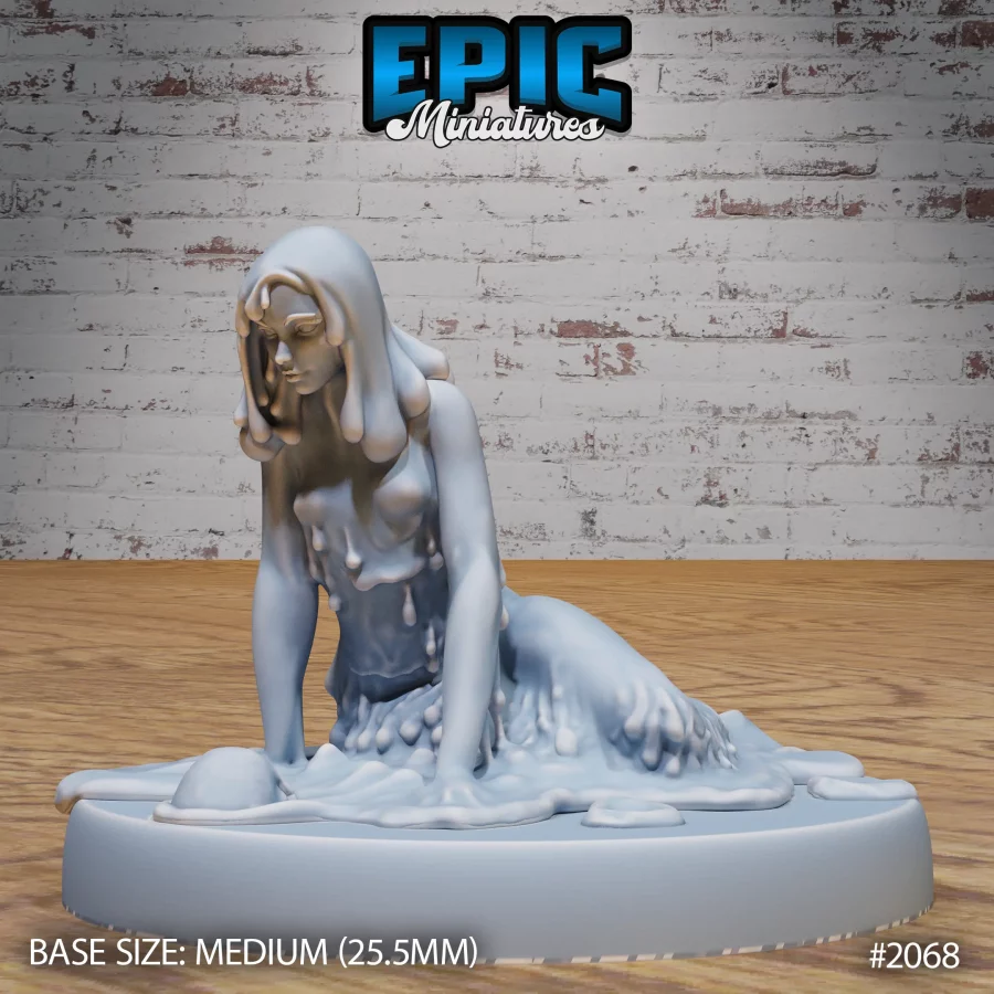 Slime Heroine Regenerating - 2 Variations (Medium)