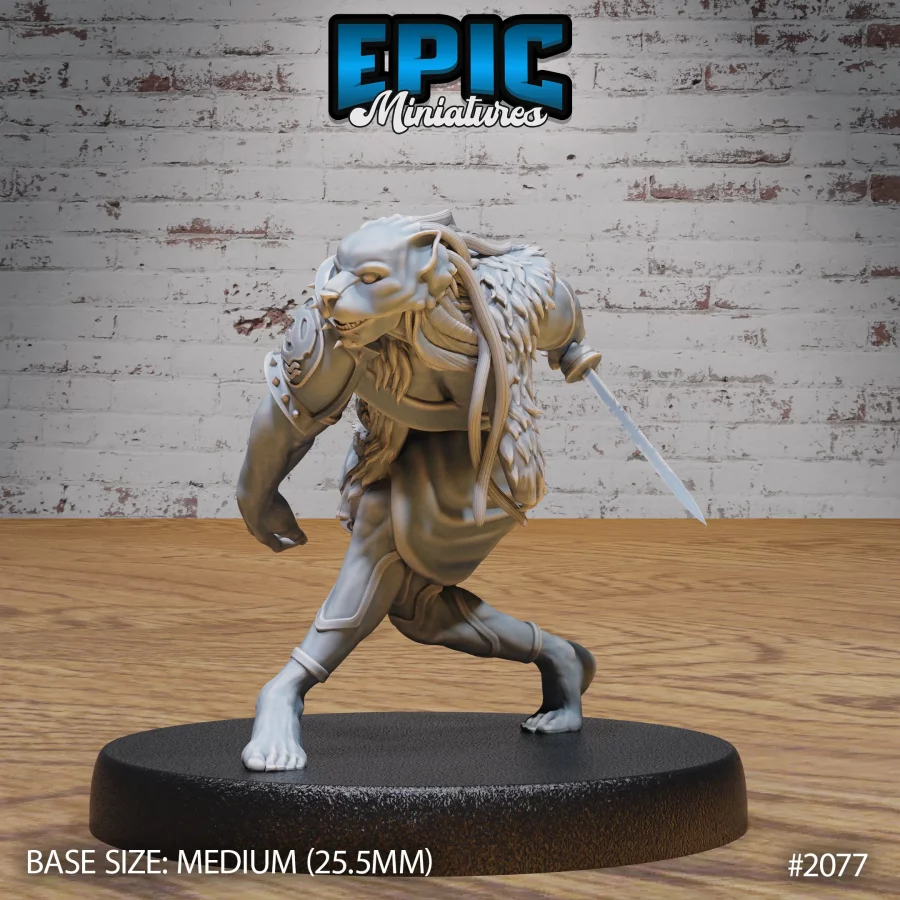 Masked Hunter Sneaking - 2 Variations (Medium) - Image 5