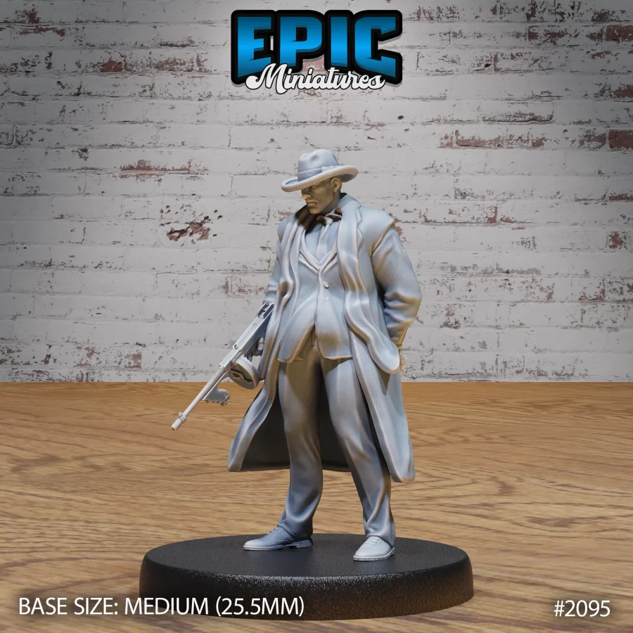 Detective Jack Zeal Tommy Gun (Medium)