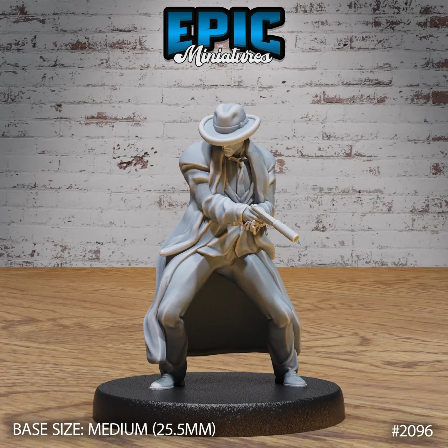 Detective Jack Zeal Pistol (Medium)