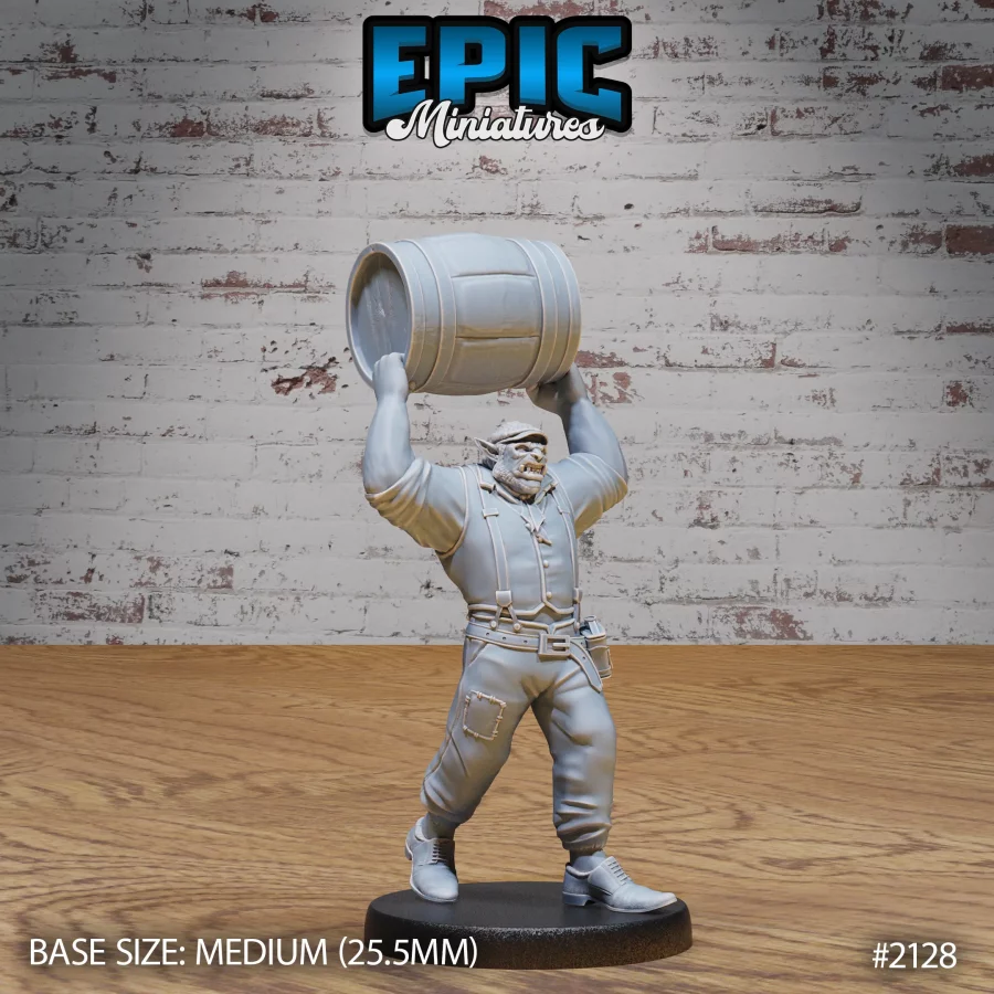 Orc Henchman Barrel (Medium)