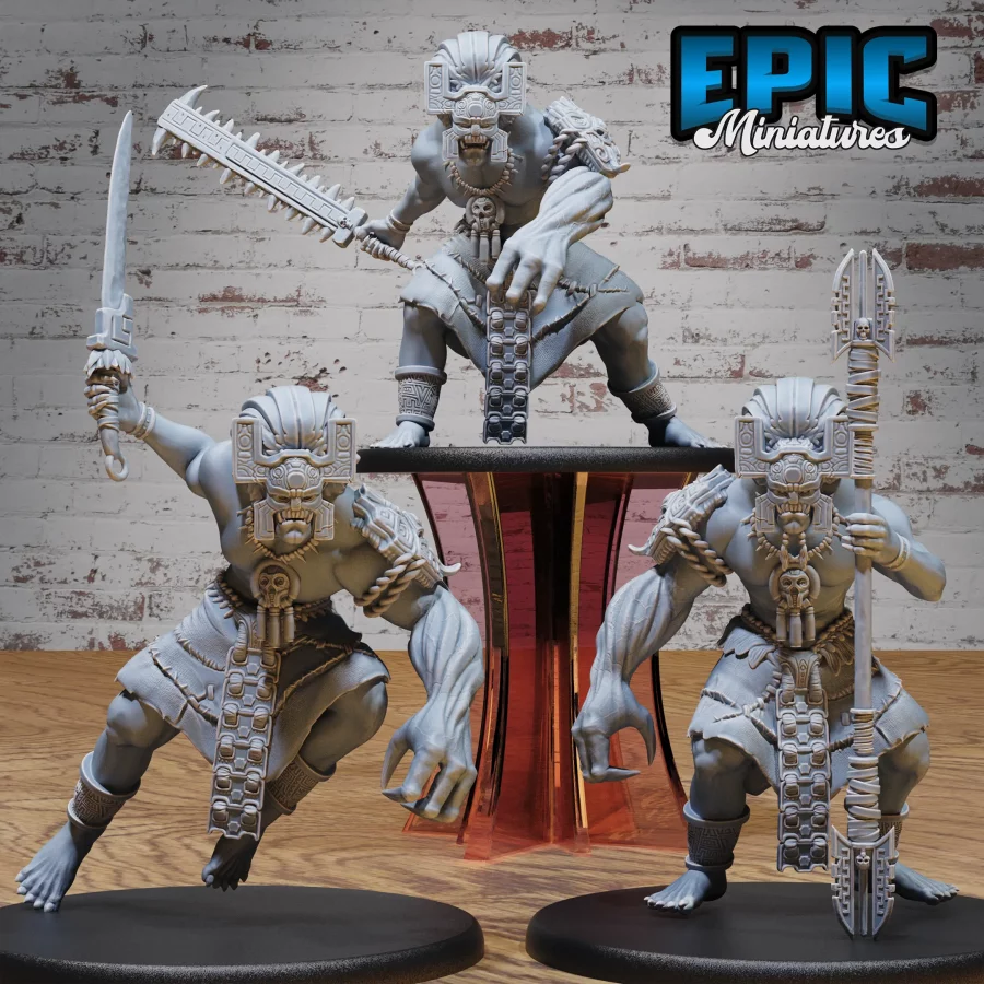 Giant Temple Guard Set