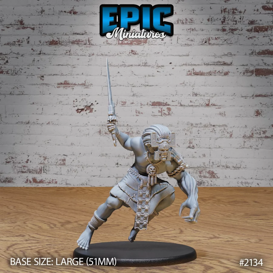 Giant Temple Guard Attacking (Large)