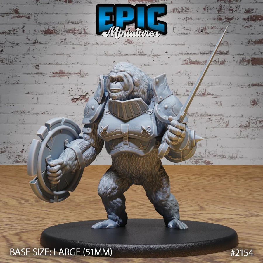 Orangutan Knight Sword (Large)