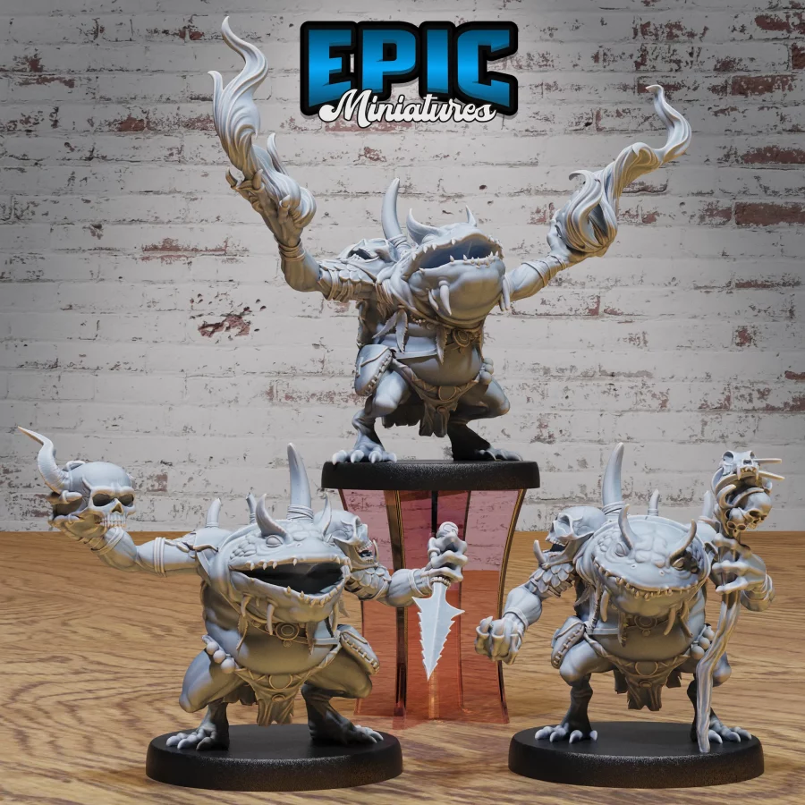 Chaos Toad Shaman Set