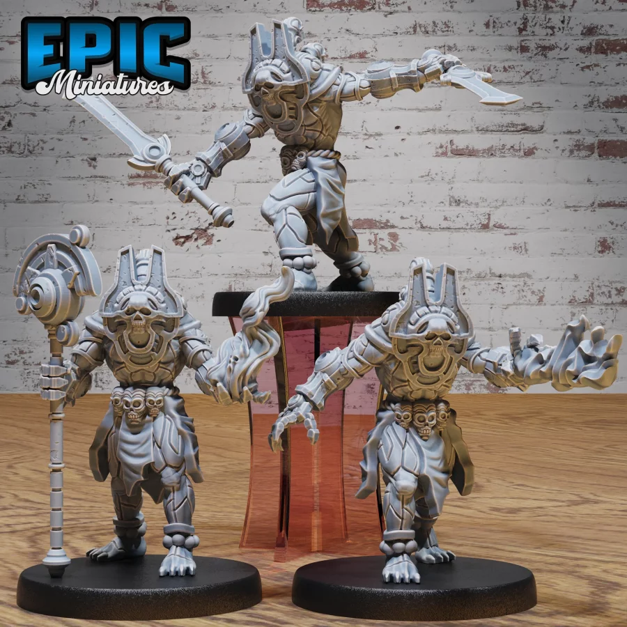 Devoted Decapitator Swords / Devoted Decapitator Fire / Devoted Decapitator Staff Set