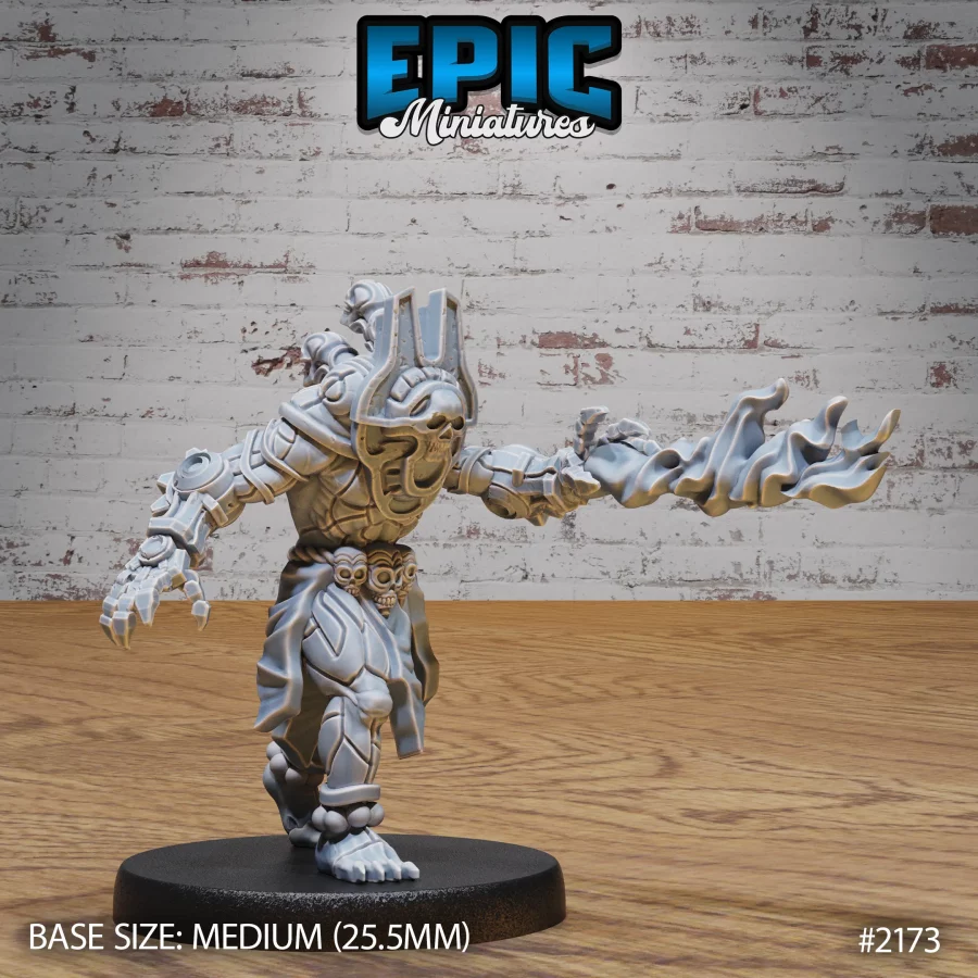 Devoted Decapitator Fire (Medium)
