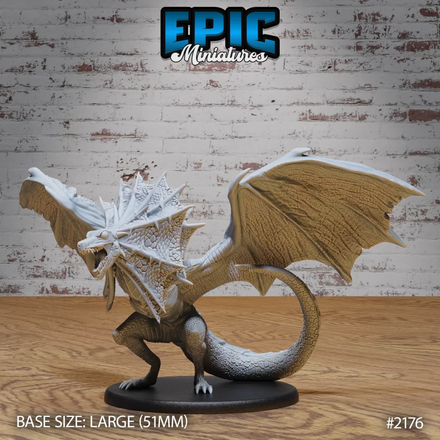 Tropical Wyvern Angry (Large)