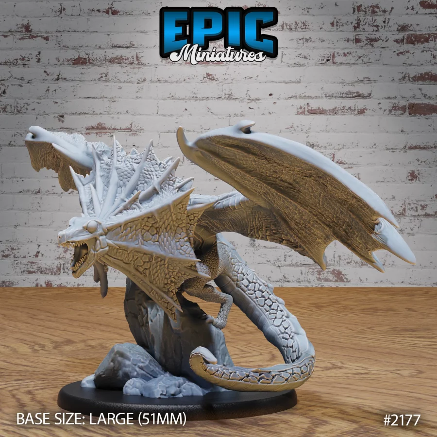 Tropical Wyvern Fire Breath (Large)
