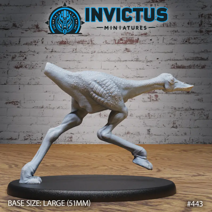 Alien Goose Dino Running (Large) - 2 versions - Image 4