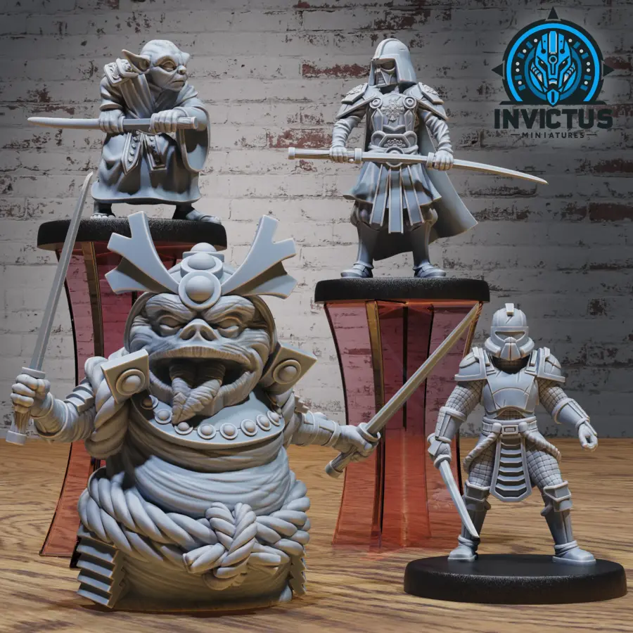 Dark Space Shogun / Bushi Trooper / Goblin Sword Master / Slug Daimyo Set