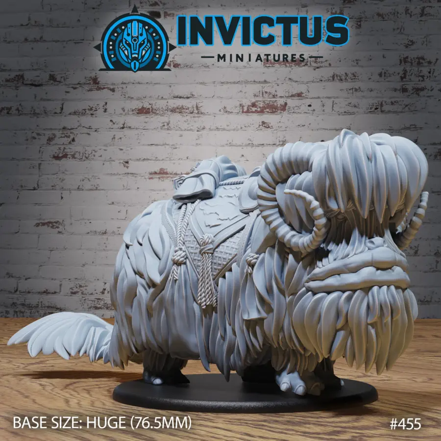 Fluffy Beast (Huge) - 2 versions