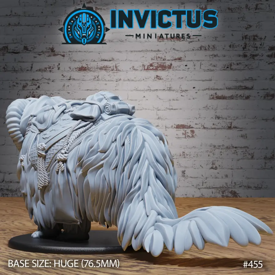 Fluffy Beast (Huge) - 2 versions - Image 2