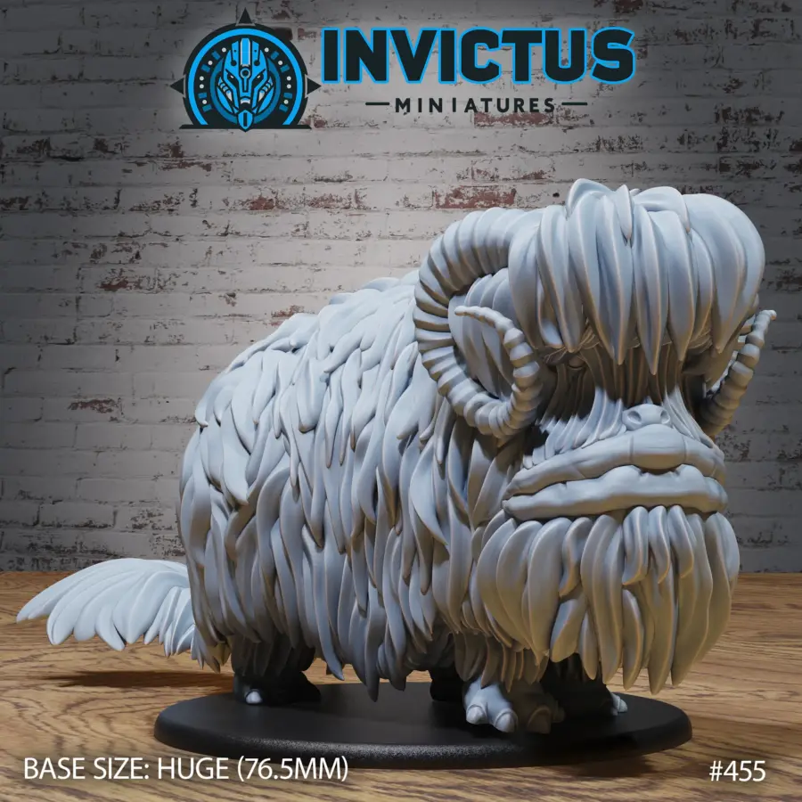 Fluffy Beast (Huge) - 2 versions - Image 3