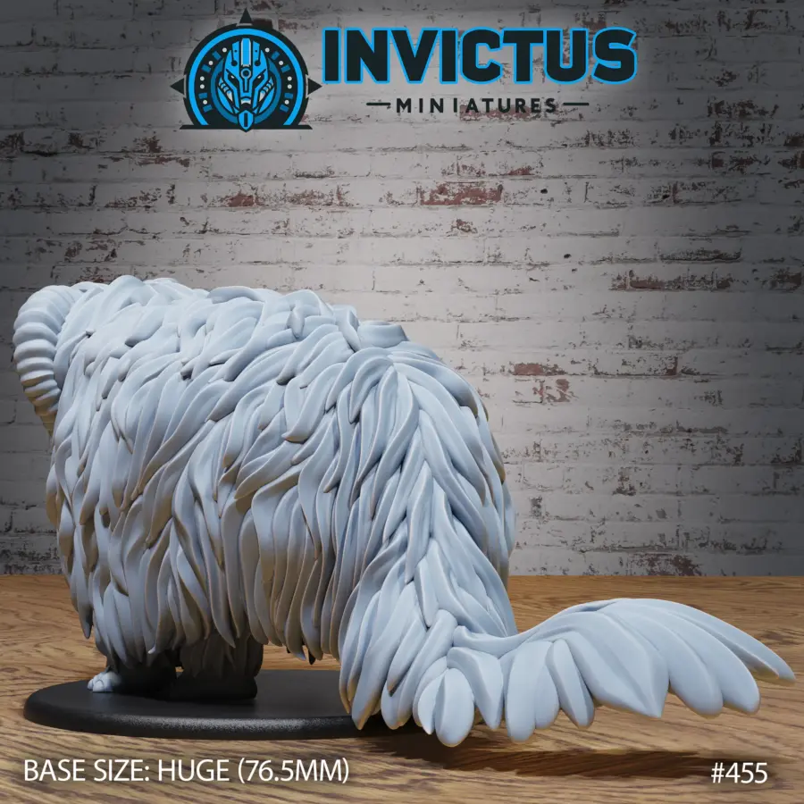 Fluffy Beast (Huge) - 2 versions - Image 4