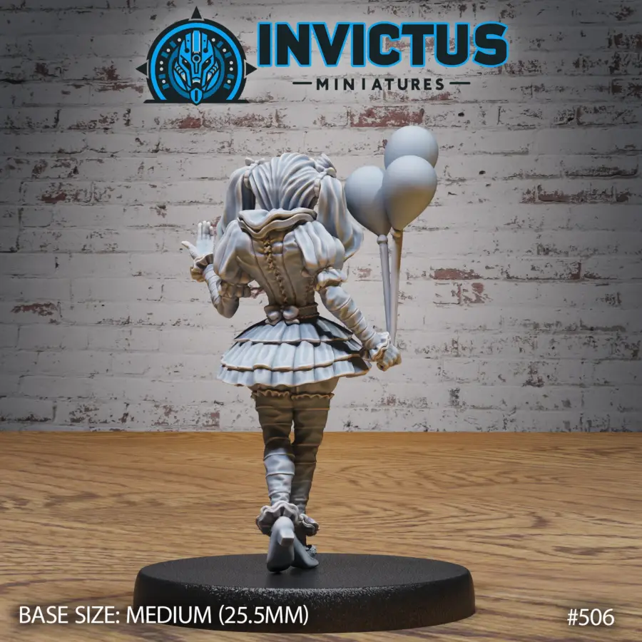 Scary Clown Girl (Medium) - Image 2